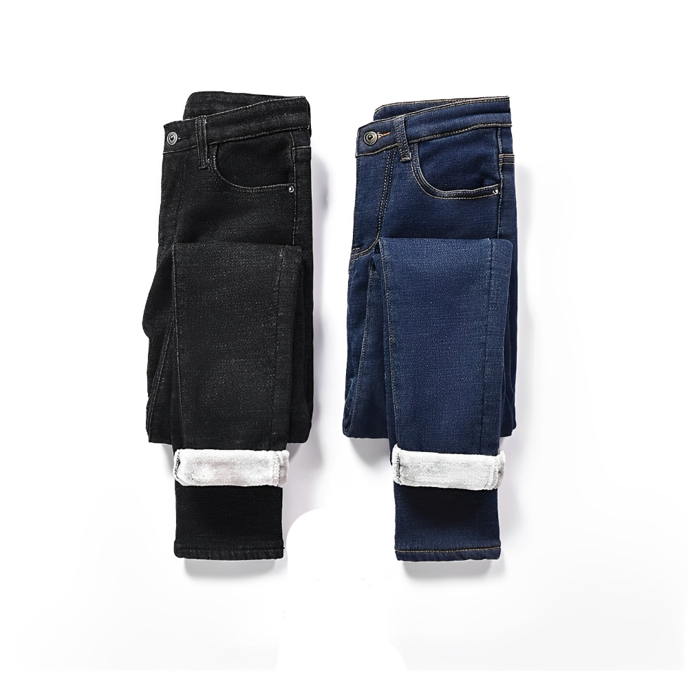Alannah | Women's Fleece-Lined Winter Jeans 8