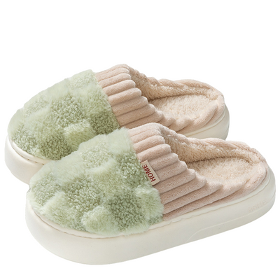 Alex | Unisex Cozy Slippers Checkered Design 2