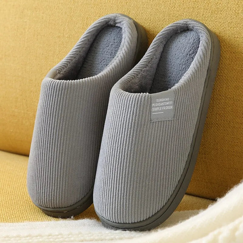Alex | Unisex Warm Slippers with Thick Sole 0
