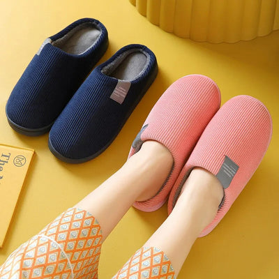 Alex | Unisex Warm Slippers with Thick Sole 2