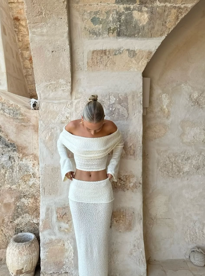 Alice | Women's White Two-Piece Outfit