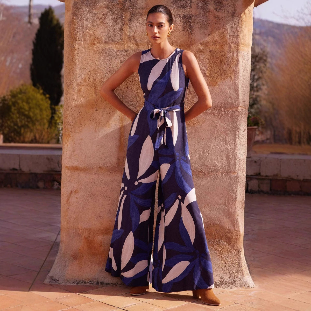 Alicia | Women's Sleeveless Jumpsuit