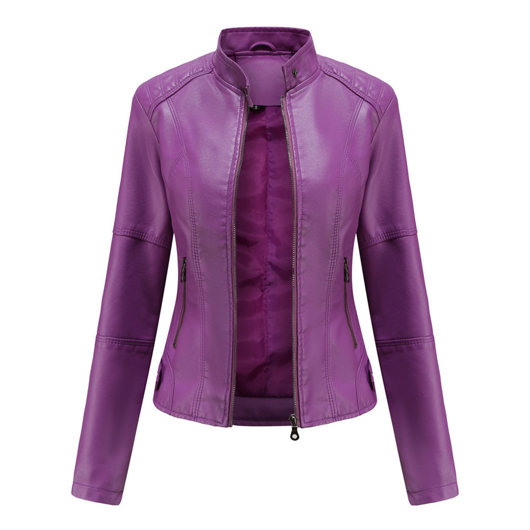 Audrey | Tailored Leather Jacket for Women 4