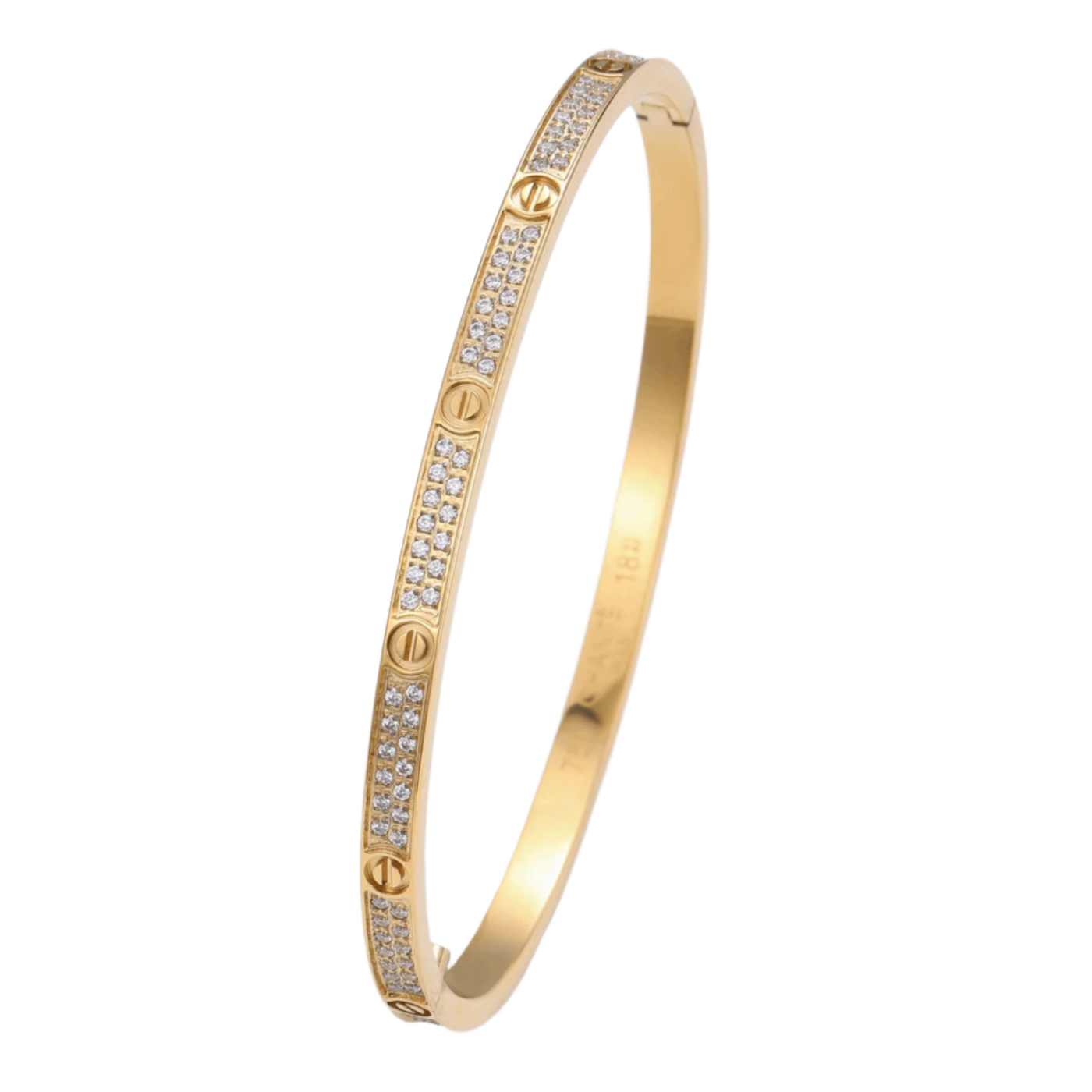 Ava | Thin Love Diamond Bracelet 1