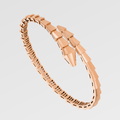 Ava | Viper Bracelet with Adjustable Fit in Silver and Gold 3