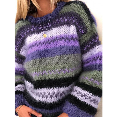 Claire | Striped Knit Sweater 3