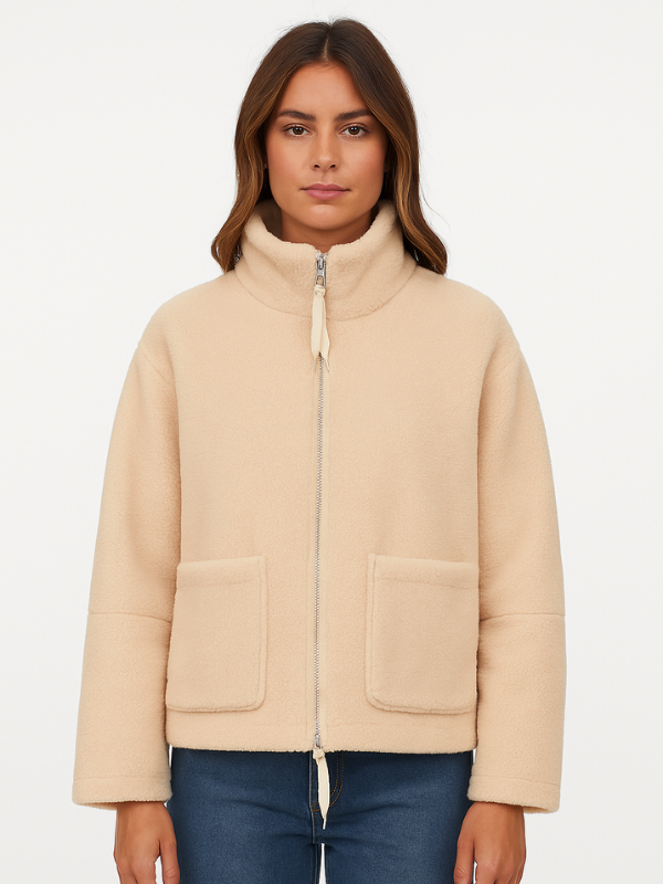 Daphne | Women's Oversized Sherpa Fleece Jacket 10