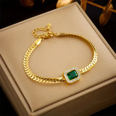Elegant Gold Bracelet for Women, Adjustable 6.5 to 8 Inches, Lightweight Gold-Plated Alloy, Versatile Modern Design 0