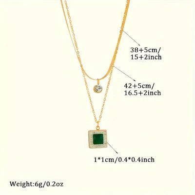 Elegant Gold Necklace with Intricate Design – Tirena Valeure 5