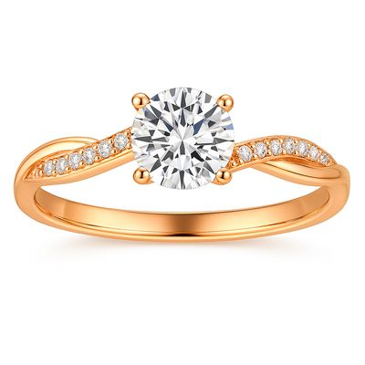 Elegant Gold Ring for Women, Minimalist Design, Lightweight and Versatile, Perfect for Everyday or Special Occasions 2