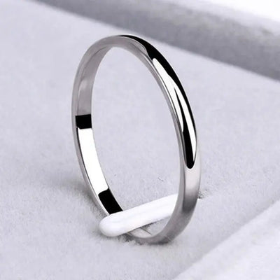 Elegant Gold and Silver Simple Ring – Handcrafted 14K Gold and Sterling Silver Jewelry, 3mm Width, Available in Multiple Sizes 2