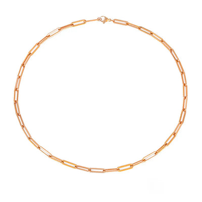 Elegant White Gold Chain Necklace – Adjustable 16-18 Inch Length, Lightweight Classic Design for Everyday or Special Occasions 2