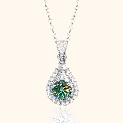 Elegant White Gold Necklace – Timeless Pendant Design, 18-Inch Lobster Clasp, Perfect for Any Occasion 0