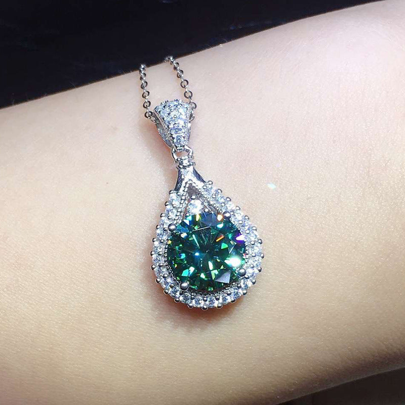 Elegant White Gold Necklace – Timeless Pendant Design, 18-Inch Lobster Clasp, Perfect for Any Occasion 2