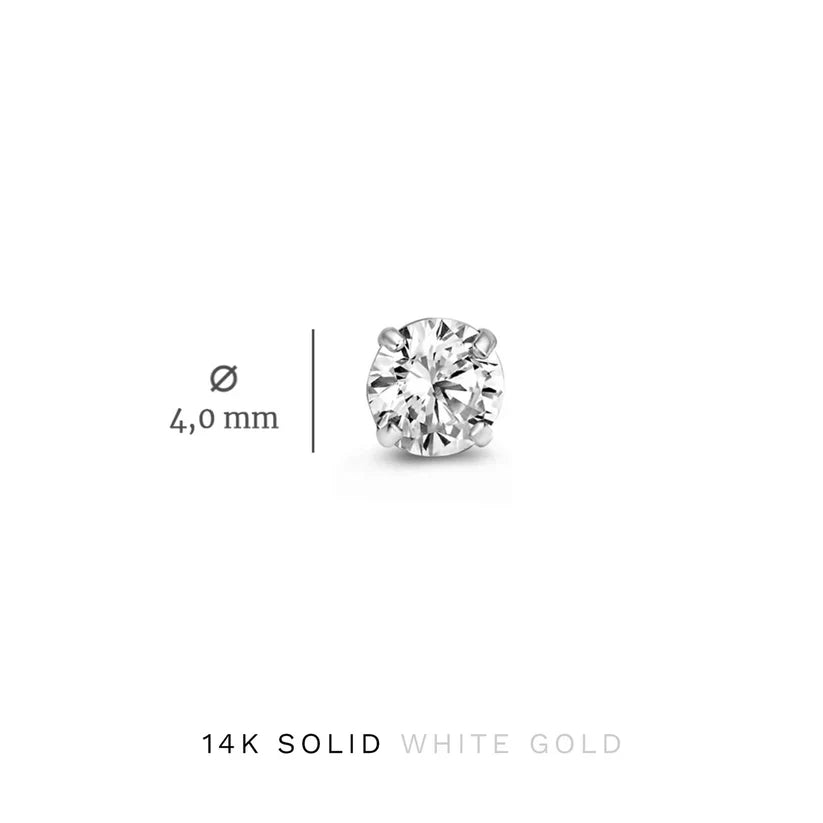 Elegant White Gold Stone Earrings Set for Women – Stylish Jewelry Accessory 8