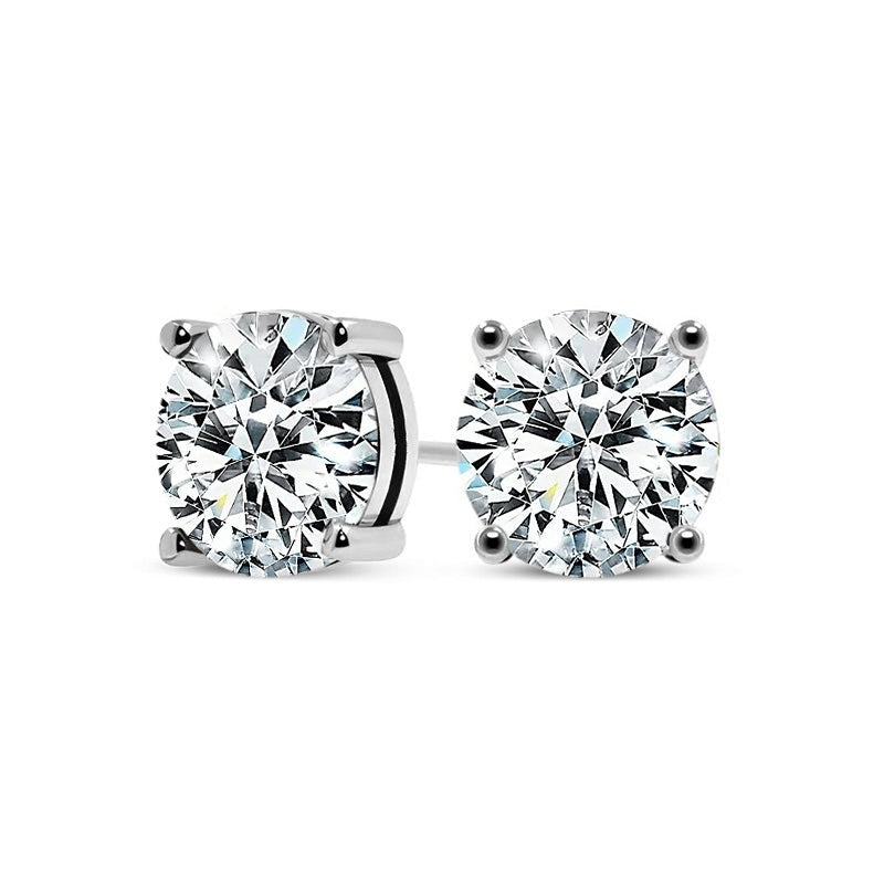 Elegant White Gold Tera Earrings with Timeless Design 3