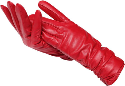 Elise | Ladies Leather Gloves with Wool Lining 1