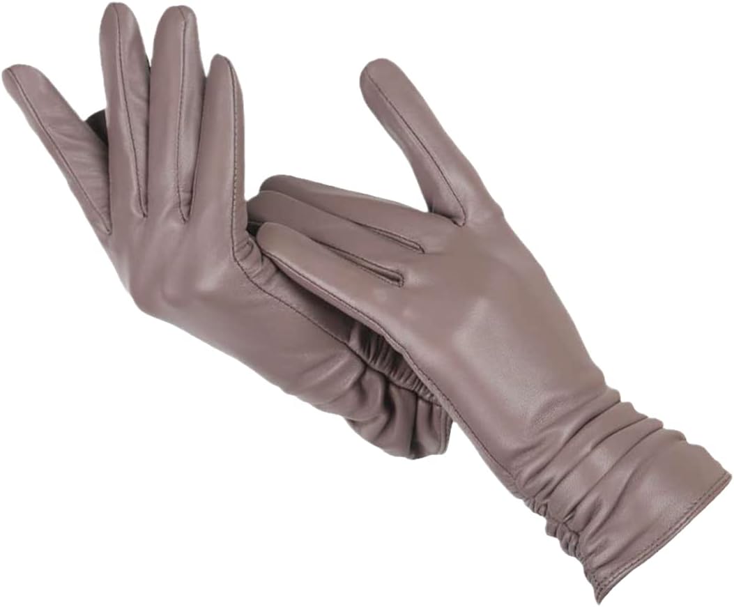 Elise | Ladies Leather Gloves with Wool Lining 9