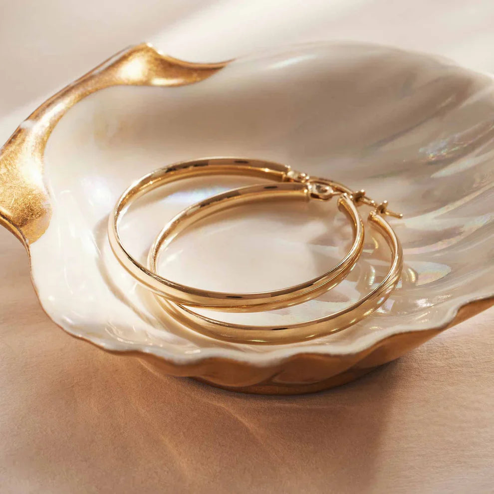 Gold Earrings for Women – Elegant Drop Design, Lightweight and Versatile for Any Occasion 2