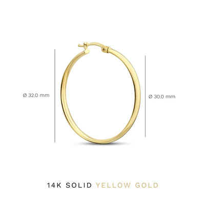 Gold Earrings for Women – Elegant Drop Design, Lightweight and Versatile for Any Occasion 3