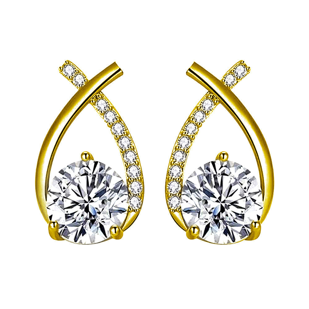 Gold Earrings for Women – Elegant Lightweight Design with Secure Clasp, Perfect for Everyday Wear 0