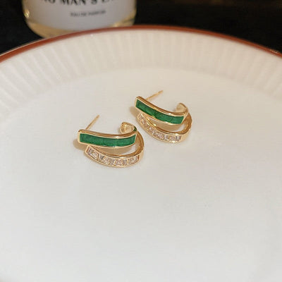 Gold Feuillage Earrings with Elegant Leaf Design – Stylish Jewelry Accessory 2