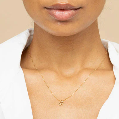 Gold Initial Necklace - Personalized Love Letter Pendant, Adjustable Chain, Stylish Gift for Any Occasion 5