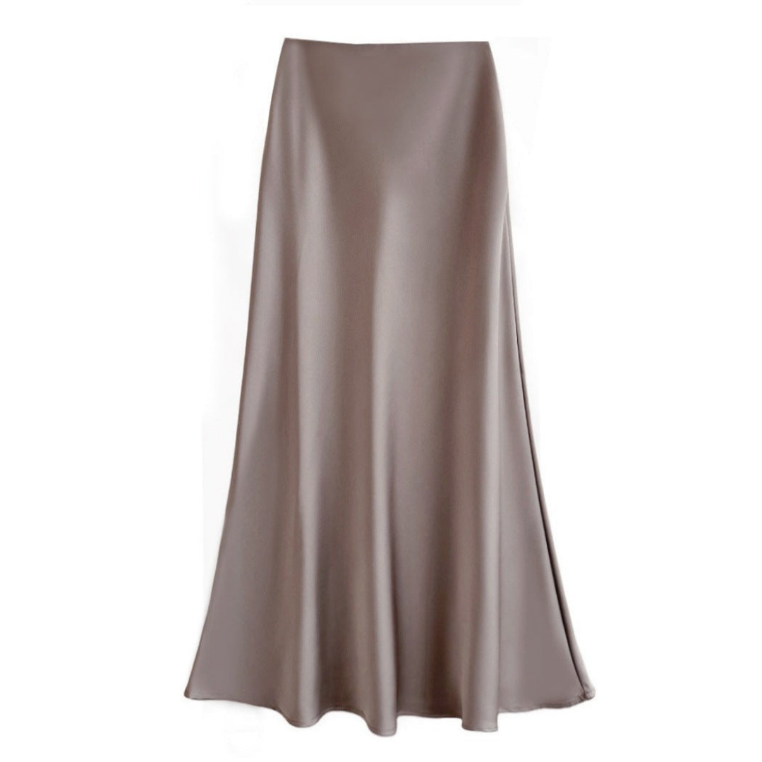 Grace | Women's Midi Skirt A-Line Cut With Soft Drape 1