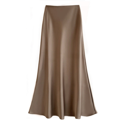 Grace | Women's Midi Skirt A-Line Cut With Soft Drape 3