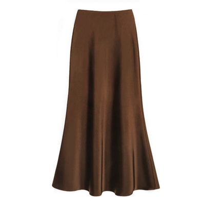 Grace | Women's Midi Skirt A-Line Cut With Soft Drape 8