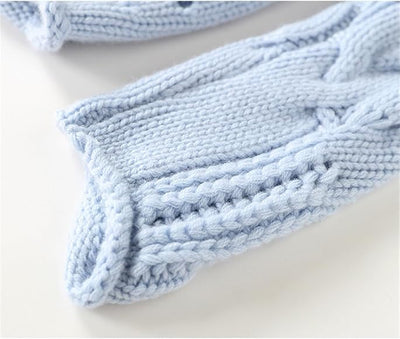 Helena | Turtleneck Sweater Soft Blue 5