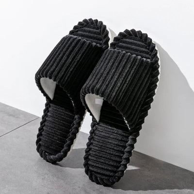 Jordan | Unisex Open Toe Slippers With Striped Pattern 2