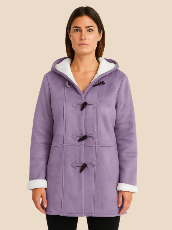 Josie | Women's Hooded Fleece-Lined Winter Coat with Zipper 11