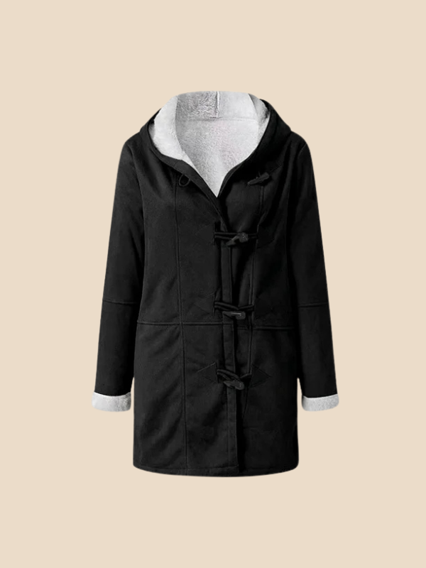 Josie | Women's Hooded Fleece-Lined Winter Coat with Zipper 2