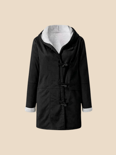 Josie | Women's Hooded Fleece-Lined Winter Coat with Zipper 2