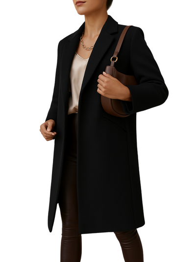 Kaitlyn | Women's Short Trench Coat in Warm Fabric 6