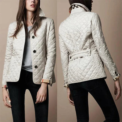 Katja | Quilted Jacket With Button Fastening 1