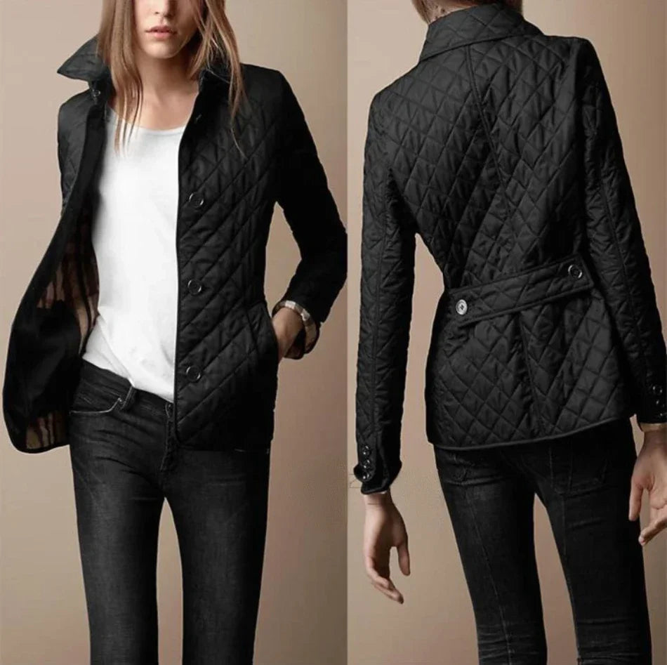 Katja | Quilted Jacket With Button Fastening 4