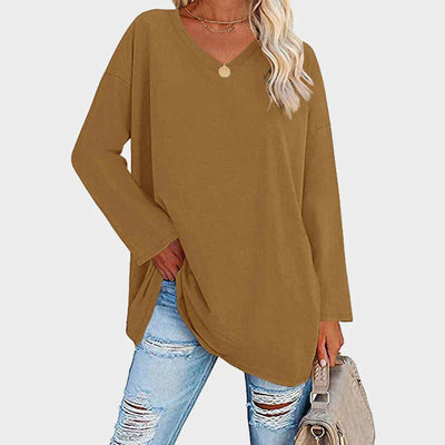 Margaret | Women's Long Sleeve Blouse in Soft Fabric 10