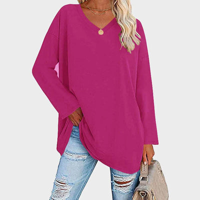 Margaret | Women's Long Sleeve Blouse in Soft Fabric 13