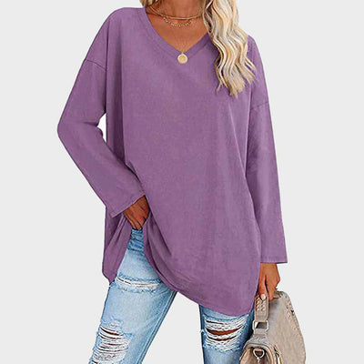 Margaret | Women's Long Sleeve Blouse in Soft Fabric 3