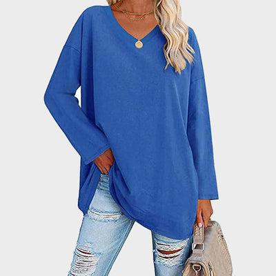 Margaret | Women's Long Sleeve Blouse in Soft Fabric 7