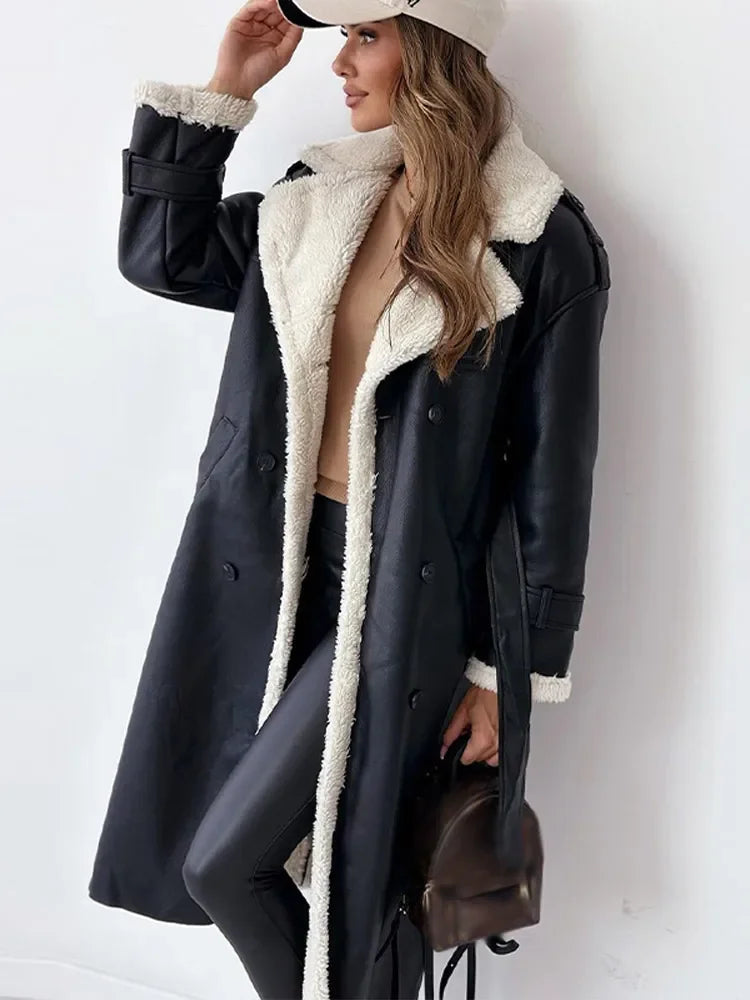 Monroe | Long Winter Coat Women Blend Tailored Design 3