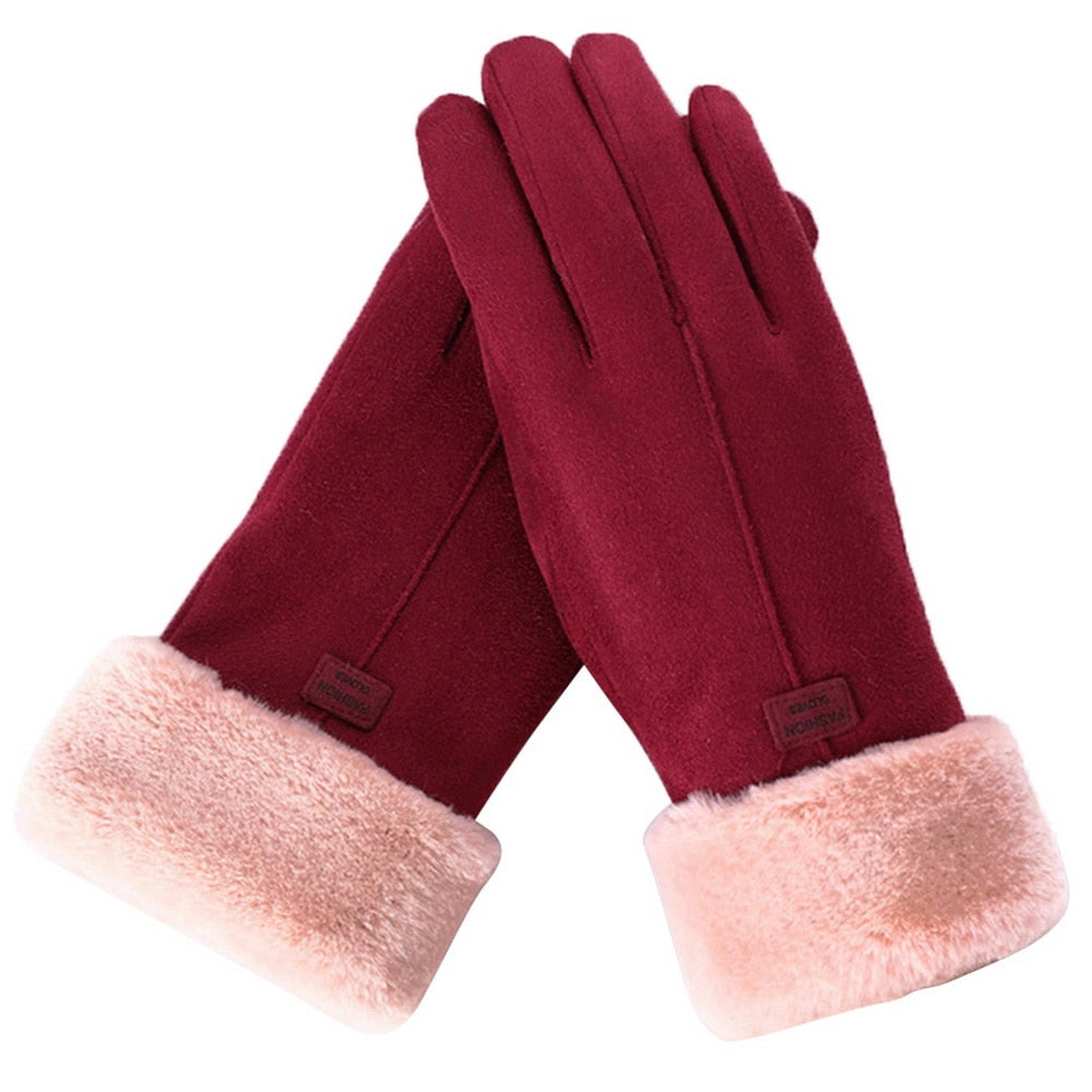 Nina | Waterproof Winter Gloves Cotton Fleece Lining 6