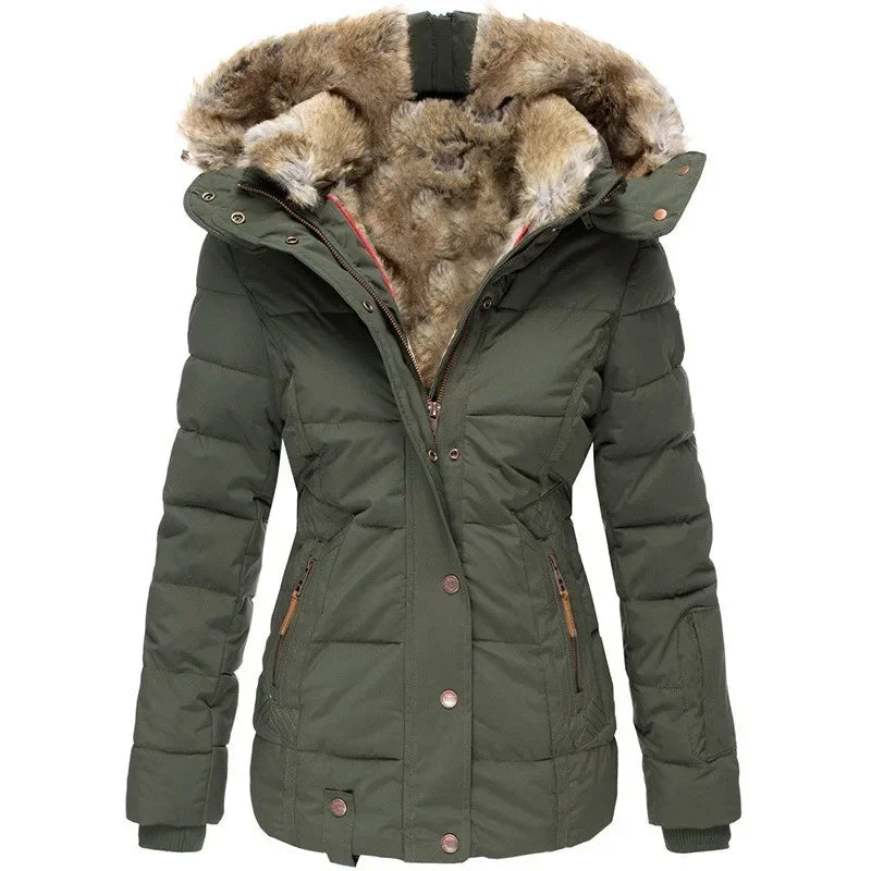 Sara | Women's Winter Coat Fur Lined Hooded Parka 10
