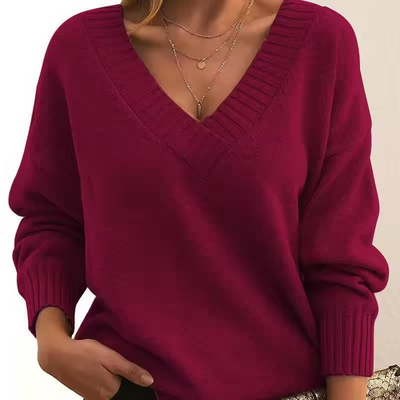 Skye | Women's V-Neck Knit Sweater 5