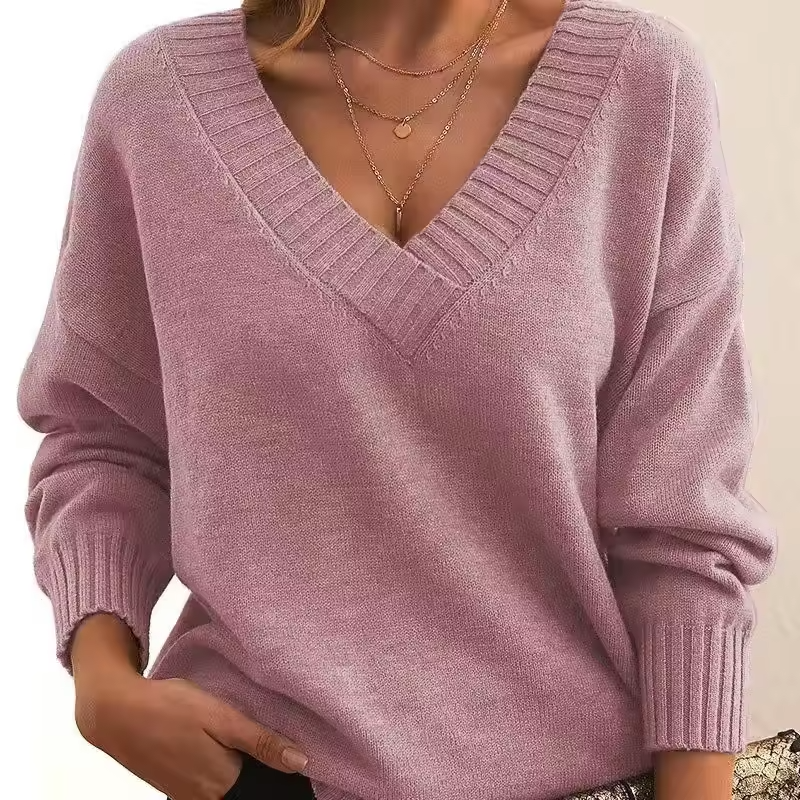 Skye | Women's V-Neck Knit Sweater 9