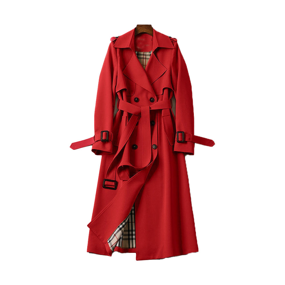 Sophia | Women's Double Button Trench Coat 10