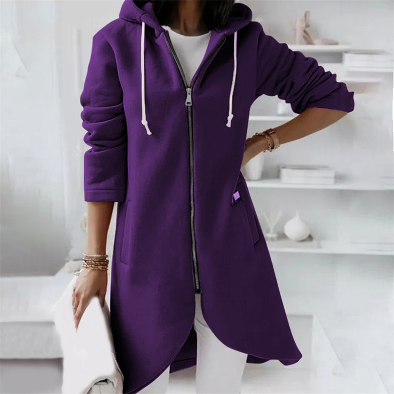 Sophia | Women's Hoodie With Zipper 5
