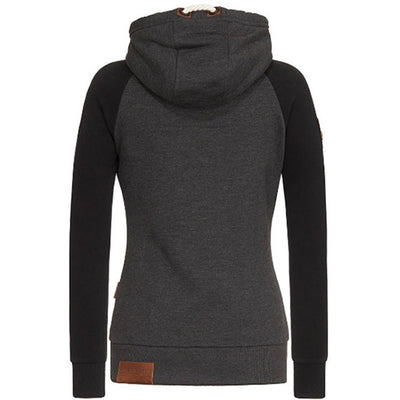 Sophia | Women's Hoodie Zip Up with Long Sleeves and Adjustable Hood 1
